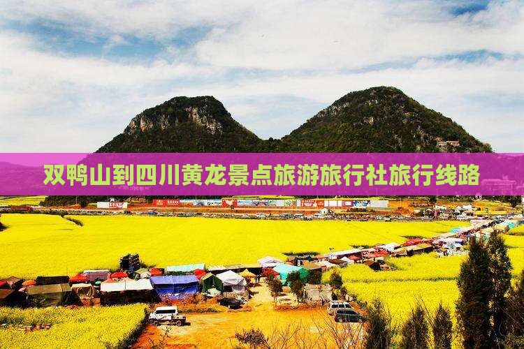 双鸭山到四川黄龙旅行社