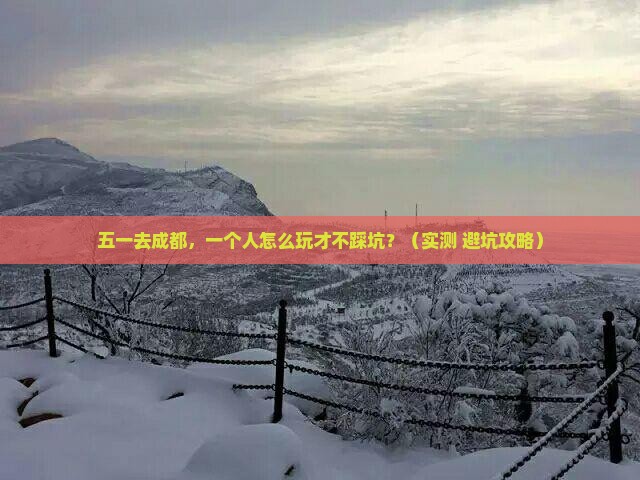 劳动节去四川成都个人游