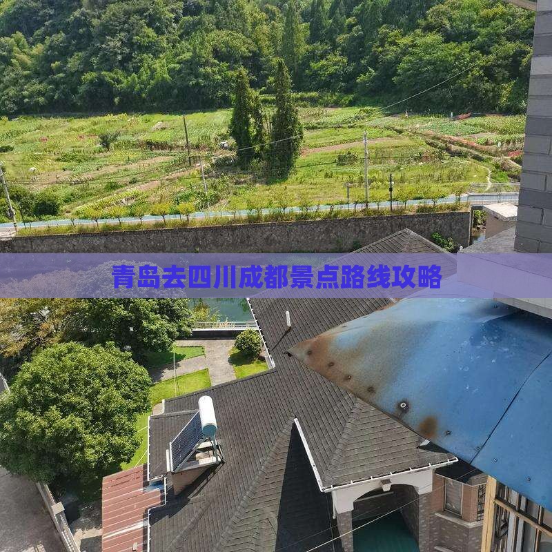 青岛去四川成都景点