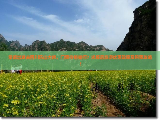 常德出发去四川乐山大佛，门票价格如何？求解后旅游优惠政策及购票攻略！