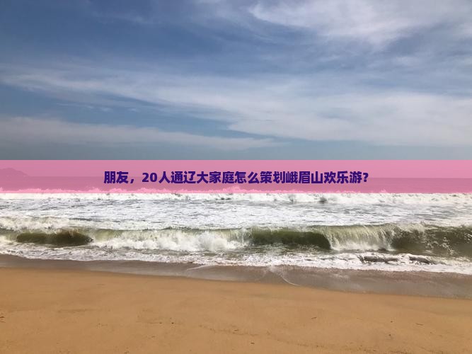 朋友，20人通辽大家庭怎么策划峨眉山欢乐游？