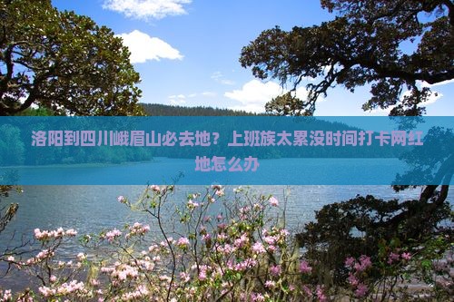 洛阳到四川峨眉山必去地？上班族太累没时间打卡网红地怎么办