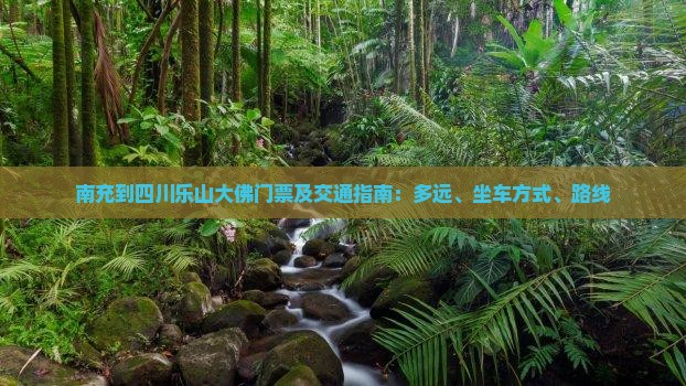 南充到四川乐山大佛门票及交通指南：多远、坐车方式、路线