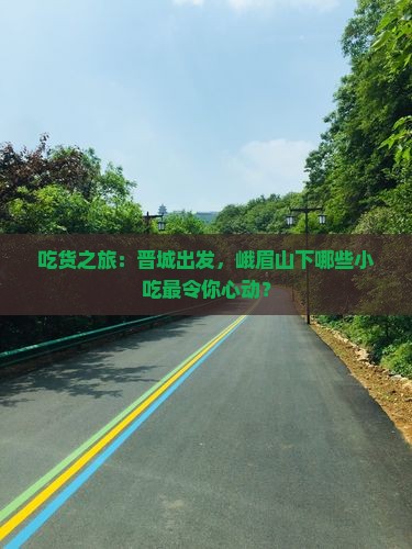 吃货之旅：晋城出发，峨眉山下哪些小吃最令你心动？