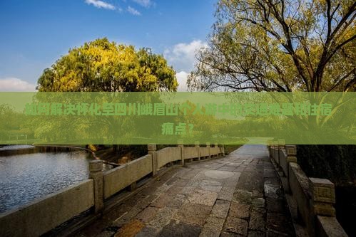 如何解决怀化至四川峨眉山个人游中的交通难题和住宿痛点？