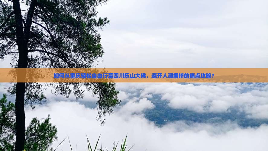 如何从重庆轻松自由行至四川乐山大佛，避开人潮拥挤的痛点攻略？