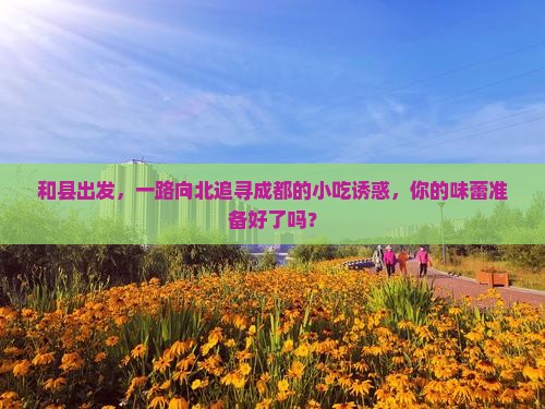 和县出发，一路向北追寻成都的小吃诱惑，你的味蕾准备好了吗？