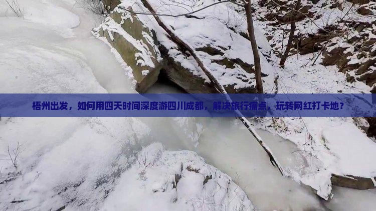 梧州出发，如何用四天时间深度游四川成都，解决旅行痛点，玩转网红打卡地？