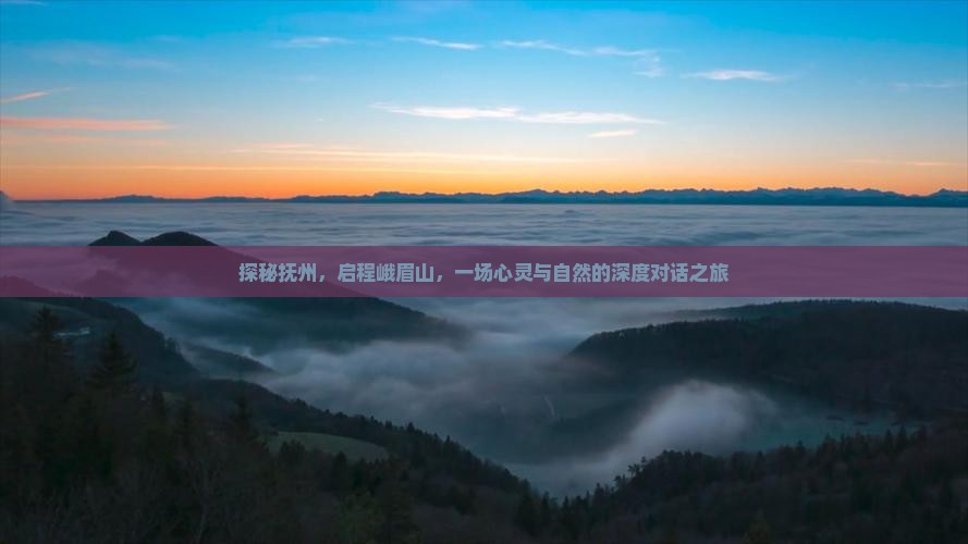 探秘抚州，启程峨眉山，一场心灵与自然的深度对话之旅