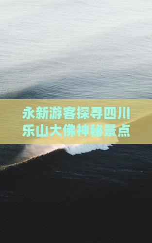 永新游客探寻四川乐山大佛神秘景点之旅