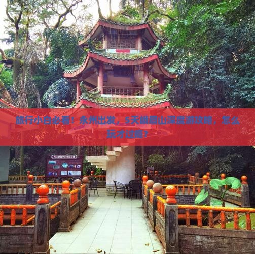 旅行小白必看！永州出发，5天峨眉山深度游攻略，怎么玩才过瘾？