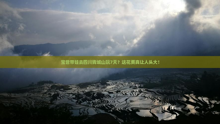 宝爸带娃去四川青城山玩7天？这花费真让人头大！