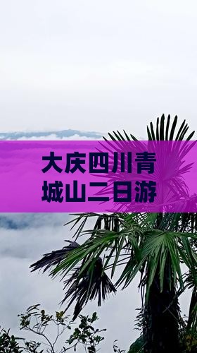 大庆去四川青城山二日游
