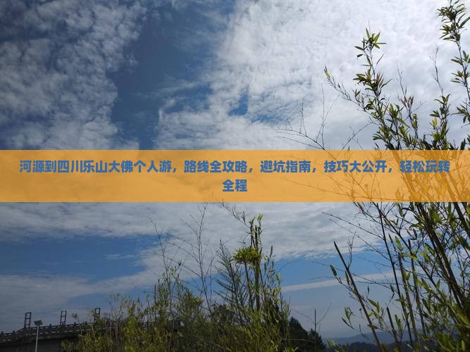 河源到四川乐山大佛个人游