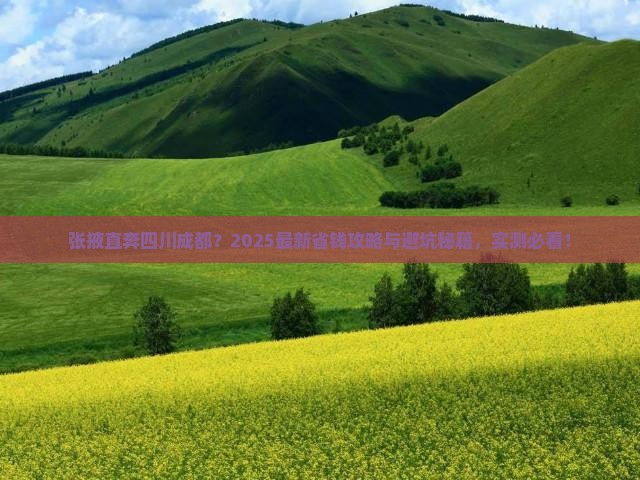 张掖去四川成都门票