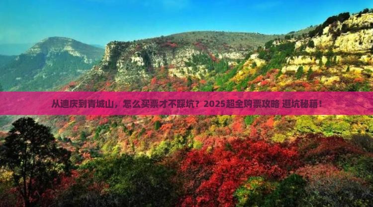 迪庆到四川青城山门票