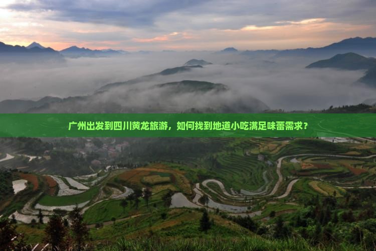 广州出发到四川黄龙旅游，如何找到地道小吃满足味蕾需求？