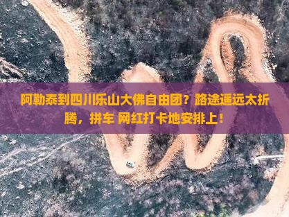 阿勒泰到四川乐山大佛自由团？路途遥远太折腾，拼车+网红打卡地安排上！