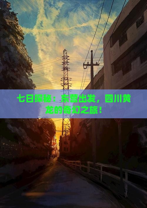 七日探秘：东营出发，四川黄龙的奇幻之旅！