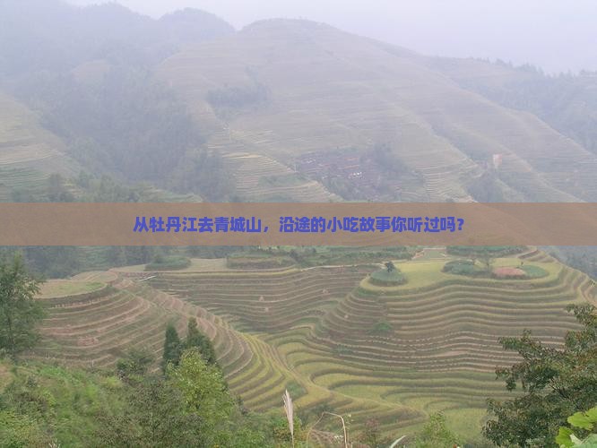 从牡丹江去青城山，沿途的小吃故事你听过吗？