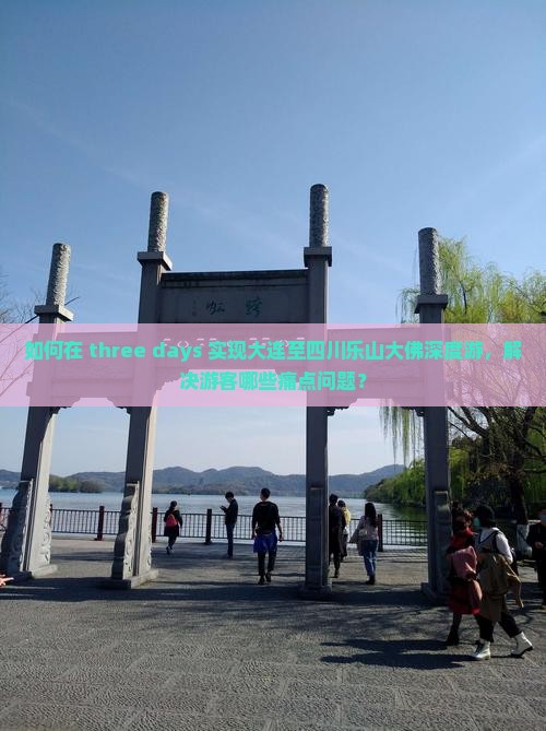 如何在 three days 实现大连至四川乐山大佛深度游，解决游客哪些痛点问题？