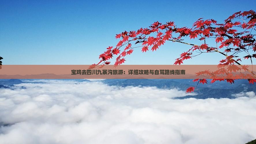 宝鸡去四川九寨沟旅游：详细攻略与自驾路线指南