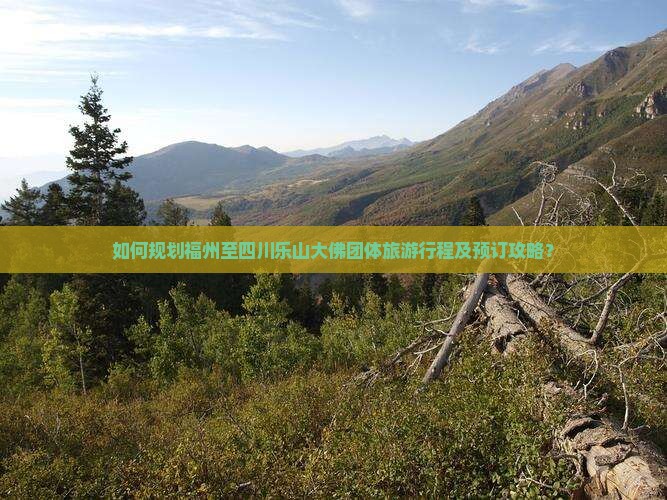 如何规划福州至四川乐山大佛团体旅游行程及预订攻略？