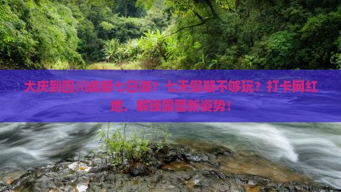 大庆到四川成都七日游？七天假期不够玩？打卡网红地，解锁露营新姿势！