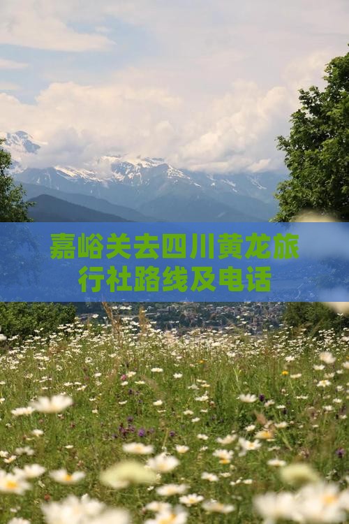 嘉峪关去四川黄龙旅行社路线及电话