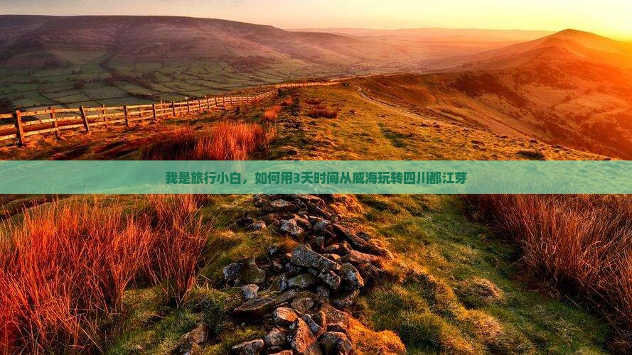 我是旅行小白，如何用3天时间从威海玩转四川都江芽