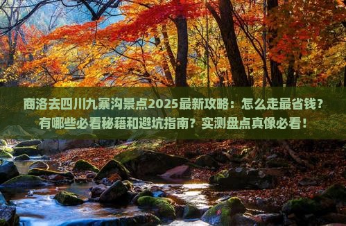商洛去四川九寨沟景点