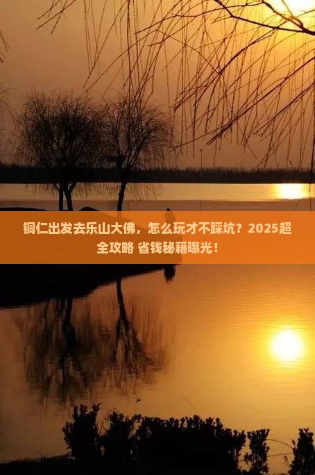 铜仁去四川乐山大佛团体旅游