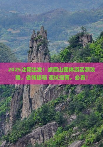 沈阳去四川峨眉山团体旅游