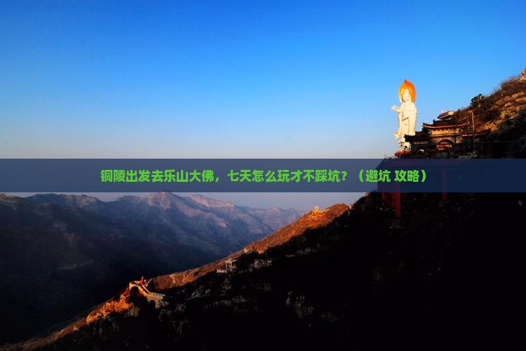 铜陵到四川乐山大佛七日游