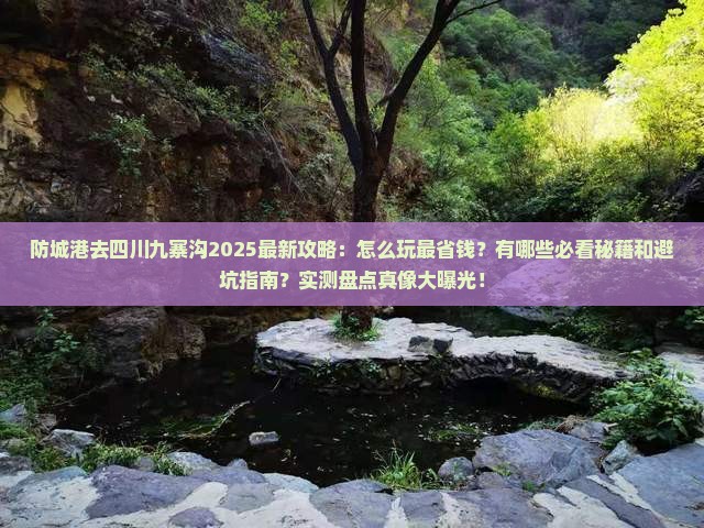 防城港去四川九寨沟哪里玩