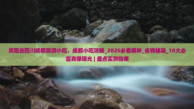 资阳去四川成都旅游小吃
