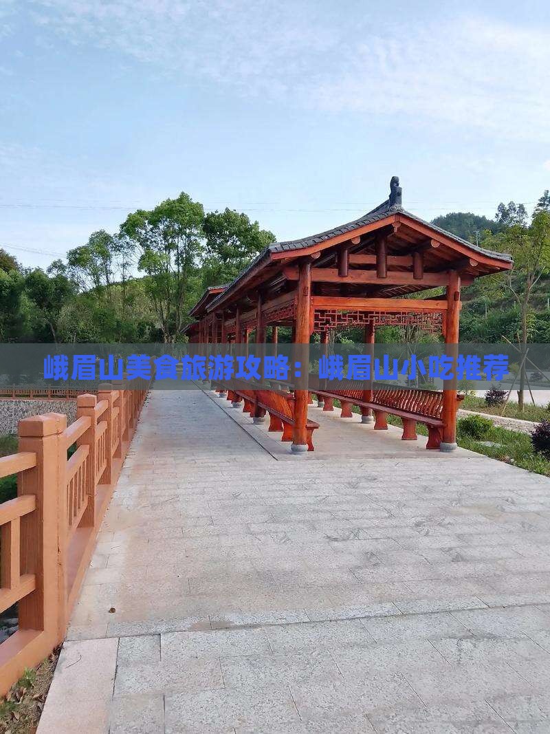 马鞍山去四川峨眉山旅游小吃