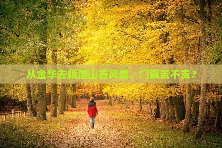 金华到四川峨眉山门票