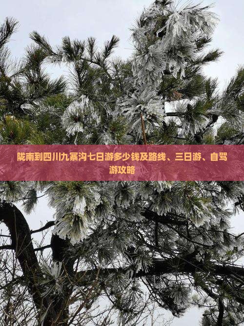 陇南到四川九寨沟七日游