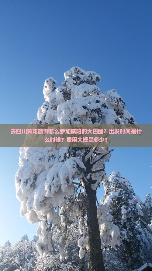 咸阳去四川黄龙大型旅游团