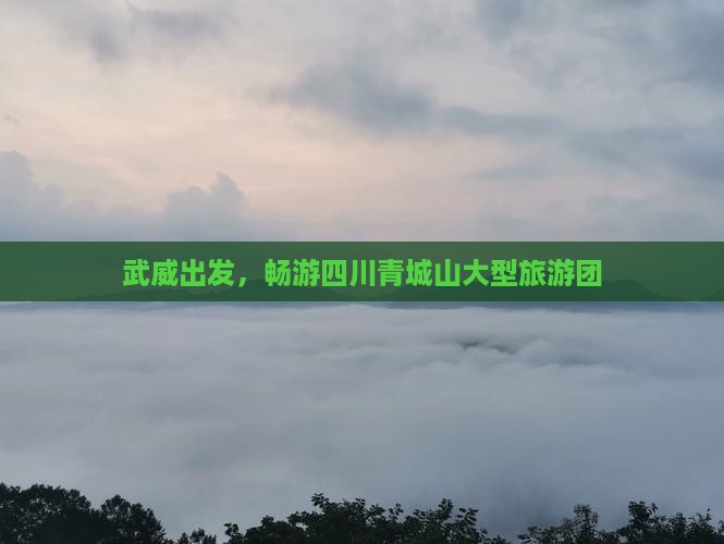 武威到四川青城山大型旅游团 武威到四川青城山大型旅游团