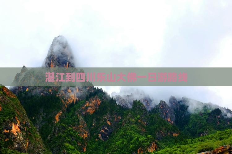 湛江到四川乐山大佛一日