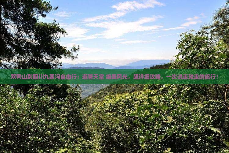 双鸭山到四川九寨沟自由行
