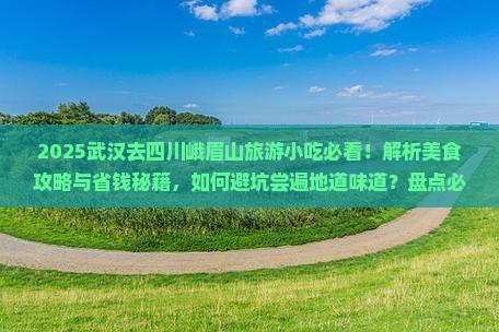 武汉去四川峨眉山旅游小吃