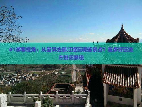 #1游客视角：从宜宾去都江堰玩哪些景点？超多好玩地方挑花眼啦