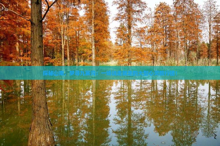 探秘山南，梦寻九寨沟：一场说走就走的大型心灵旅行团！