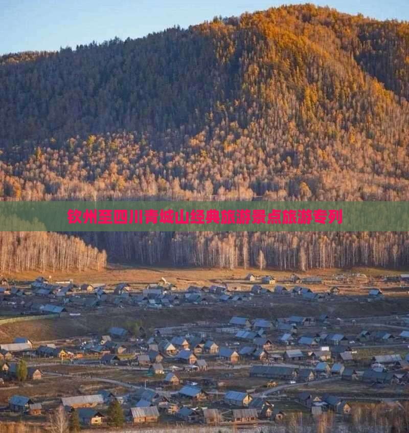 钦州去四川青城山旅行社