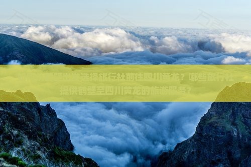 鹤壁去四川黄龙旅行社