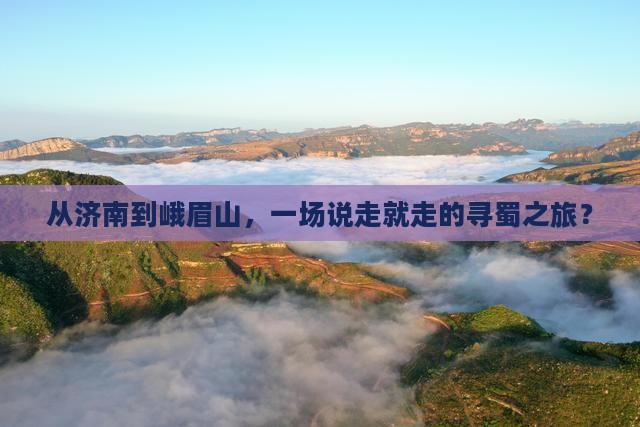 济南去四川峨眉山团体旅游
