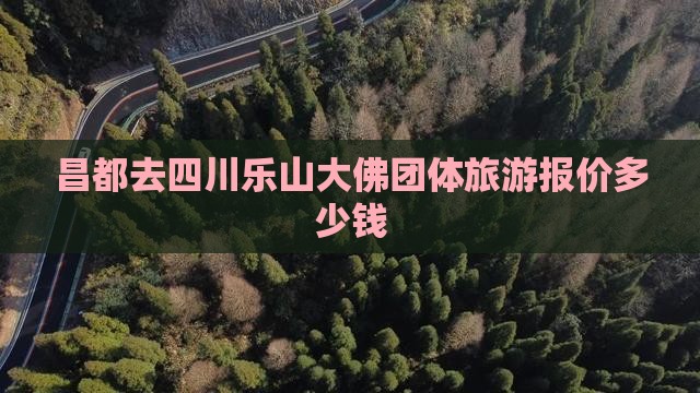 昌都去四川乐山大佛团体旅游
